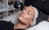 Регенерираща безиглена мезотерапия SQT Bio Microneedling, плюс LED терапия и студена плазма на лице
