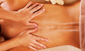 90 минути релаксиращ масаж с жасмин на цяло тяло, плюс масаж на лице
