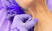 Процедура за изглаждане и заличаване на бръчки по шията