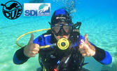 Пробно водолазно гмуркане Scuba Discovery в Созопол - с екипировка, инструктор и видеозаснемане