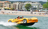 Да покараме спортна кола във водата: Jet Car с мощност 200 конски сили - в Созопол