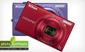 Цифров фотоапарат Nikon Coolpix S6150, плюс калъфче и карта 4GB