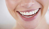 Почистване на зъбен камък и полиране с Air Flow - без или със избелване на зъби със система Whiteness HP