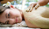 Класически масаж на гръб, масажна яка и ръце, или пилинг на цяло тяло с морски соли
