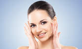 Лифтинг масаж на лице, шия и деколте, класическо почистване или anti-age терапия на лице с aлго маска с водорасли