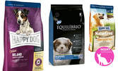 1кг кучешка храна по избор - Happy Dog или Equilibrio Puppies