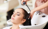 Терапия за коса с минерали и ленено семе, плюс оформяне със сешоар