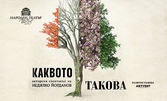 Представлението "Каквото такова" на 15 Юли, в Летен театър - Пловдив