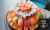 Екзотика и стил! Торта със суши и сашими