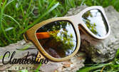 Дървени ръчно изработени слънчеви очила със 100% UV защита, плюс безплатна доставка