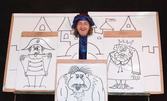 Детският спектакъл "Рисувани приказки с бате Ицо" на 14 Април, в Зала Щурче