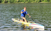 5 или 20 тренировки по SUP или кану-каяк за деца - на Панчаревското езеро