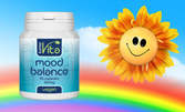 Хранителна добавка Mood balance - веган капсули за добро настроение и спокоен сън