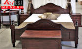 Комплект от естествено дърво - легло Кипър 160/200см, плюс ракла
