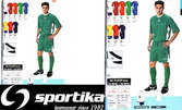 Тренировъчен футболен екип Set Player by Sportika Italy, с къс или дълъг ръкав
