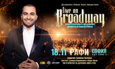 "Live on Broadway": концерт-спектакъл с Рафи, на 18 Ноември в Зала 1 на НДК