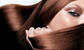 Полиране на коса и изправяне със сешоар, или арганова терапия и подстригване