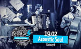 Концерт на Acoustic Soul на 19 Февруари