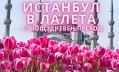 Виж Истанбул в лалета: Екскурзия с 3 нощувки със закуски, плюс транспорт - дневен преход и възможност за пакет от 5 Bestseller турове