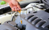Смяна на масло и маслен филтър, преглед ходова част или смяна на накладки на автомобил