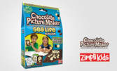 Създайте собствен 100% Белгийски шоколад! Креативна детска игра Chocolate Picture Maker