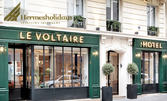 Посети Париж: 3 нощувки със закуски в хотел New Hotel Le Voltaire****, плюс самолетен билет