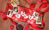Подари любов! Фотокнига на любовна тематика, с 10 страници и 20 снимки