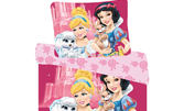 За малката принцеса у дома: Детско спално бельо Princesses Disney - 100% памук