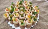 Солен кетъринг за твоя празник - брускети, еклери, сирена или тарталети