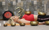 Контактен вибро-акустичен масаж на цяло тяло с тибетски пеещи купи