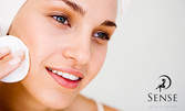 Почистване на лице и оформяне на вежди или химичен пилинг