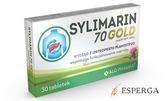 Хранителна добавка Sylimarin 70 Gold - за подпомагане функцията на черния дроб, храносмилането и детоксикацията, с възможност за Witamina C Max