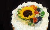 Празнична торта за 8 Март с изображение по избор