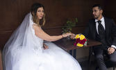 За вашия специален ден: Сватбена фотосесия с обработка на всички сполучливи кадри