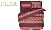 Двоен спален комплект от ранфорс "Катарина" в 4 части - с фолклорен дизайн