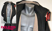 Суитшърт Canda от полар в цвят бордо, или черна мъжка шуба Harvest Sport Wear с качулка и подплата