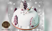 За сладки празници! Коледна торта "Рафаело" с 16 парчета