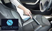 Професионално интериорно изпиране и почистване на лек автомобил, джип или ван на адрес на клиента