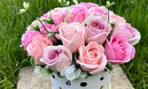 Израз на вечна обич: Бутиково аранжирана кутия с ароматни сапунени рози