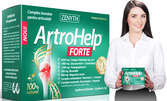 Грижа за ставите! Хранителна добавка ArtroHelp Forte - малка и голяма опаковка
