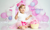 За най-малките! Smash Cake фотосесия за детски рожден ден