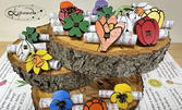 16 пожелания за 8 Март, декорирани с нежни дървени цветенца