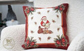 Коледна магия в дома ти - със стил от Испания! Луксозна испанска калъфка за възглавница