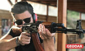 Комбиниран пакет "Counter-Strike" за стрелба с три оръжия (Калашник, Глок, AR15), плюс боеприпаси - край Хасково