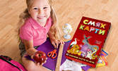 Комплект Смях карти, плюс 3 развиващи книжки за деца от 2 до 5 години