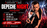 Depeche Night by Nencho Balabanov - на 2 Октомври, в Sofia Live Club