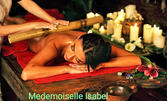 Лимфодренажен масаж на цяло тяло с бамбук, плюс рефлексотерапия на ходила и масаж на глава или лице