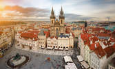 Пътуване до Прага през есента: 2 или 3 нощувки, плюс самолетен билет с включени всички такси и багаж