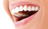 Почистване на зъбен камък и плака с ултразвук, полиране на зъбите, плюс преглед и снемане на зъбен статус