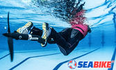 3 посещения по 2 часа плуване със SeaBike, плюс неограничен достъп до закрит плувен басейн "Диана" в рамките на деня